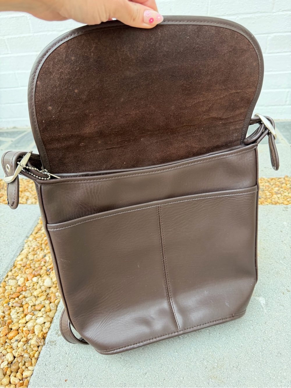 Coach Dark Brown Vintage Whitney Bag - Picture 5 of 6